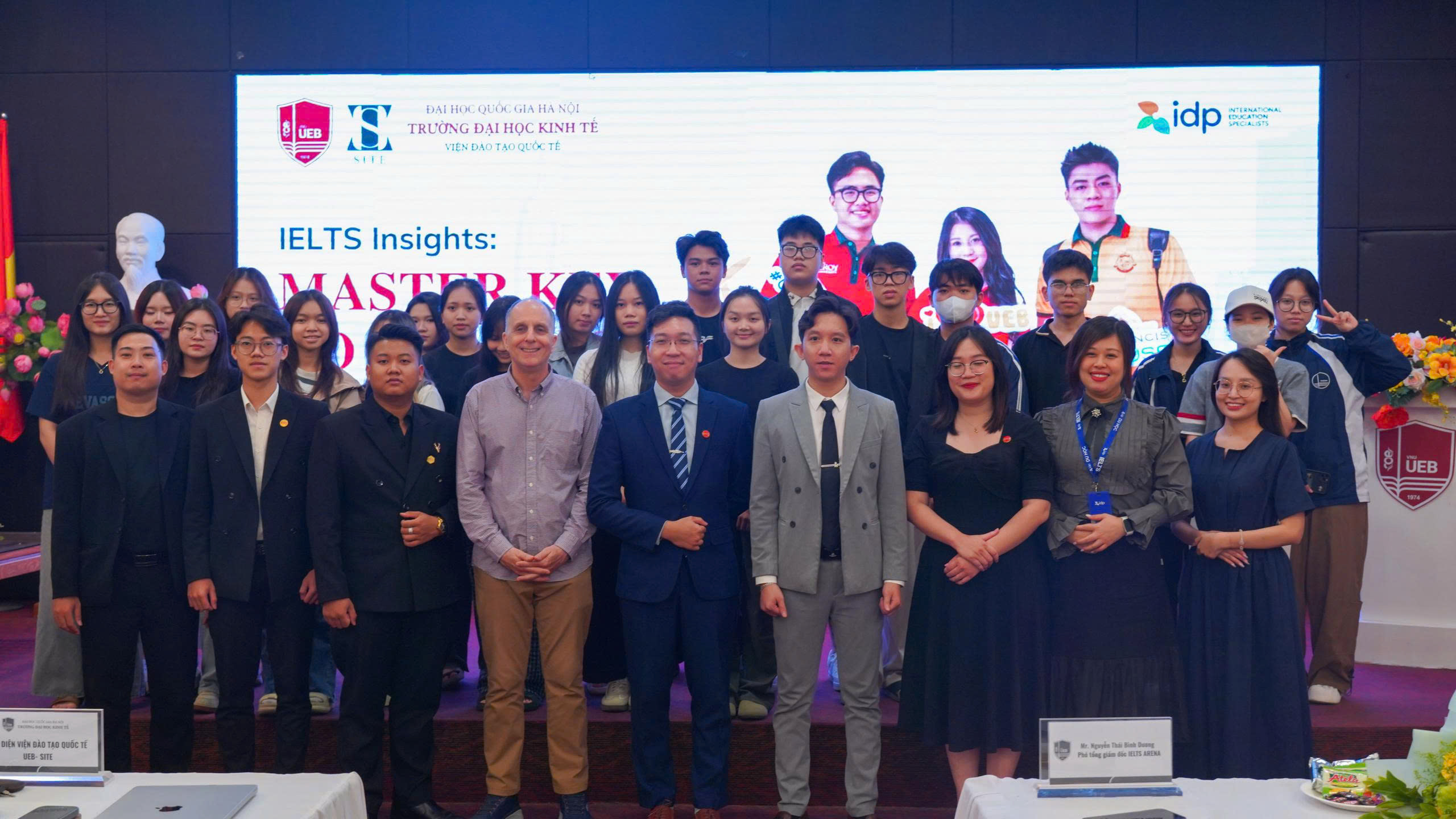 “Master Key To Success”: Chìa khóa vàng mở lối chinh phục IELTS cùng UEB-SITE, IDP Việt Nam và IELTS Arena
